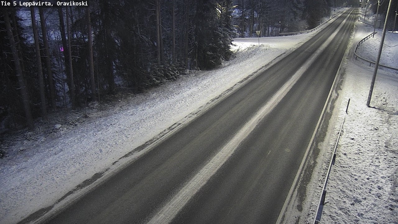 Kelikamerat Kuva Tie 5 Leppävirta, Oravikoski, Leppävirta, Pohjois-Savo