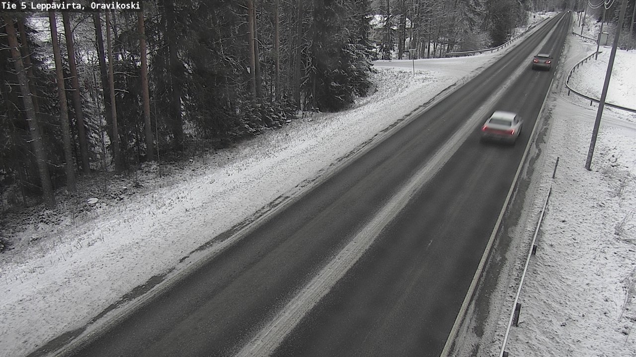 Kelikamerat Kuva Tie 5 Leppävirta, Oravikoski, Leppävirta, Pohjois-Savo