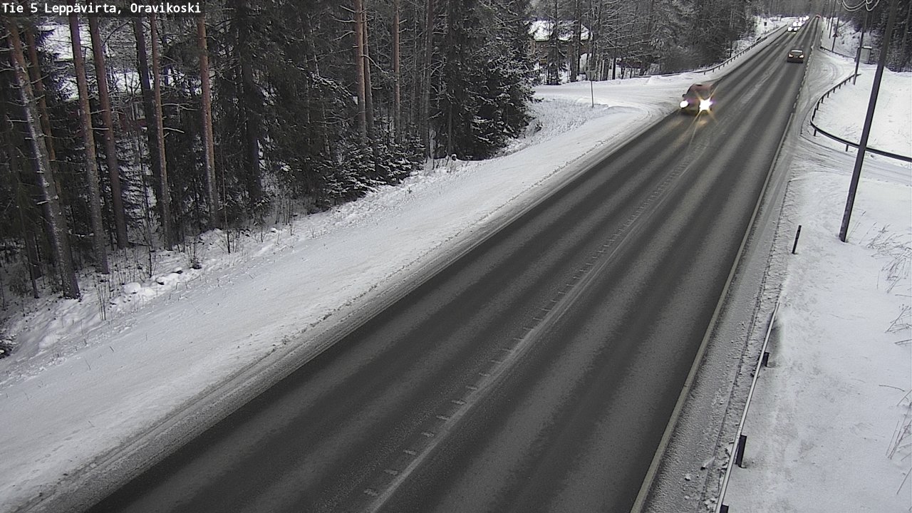 Kelikamerat Kuva Tie 5 Leppävirta, Oravikoski, Leppävirta, Pohjois-Savo