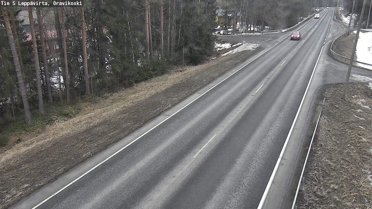 Kelikamerat Kuva Tie 5 Leppävirta, Oravikoski, Leppävirta, Pohjois-Savo