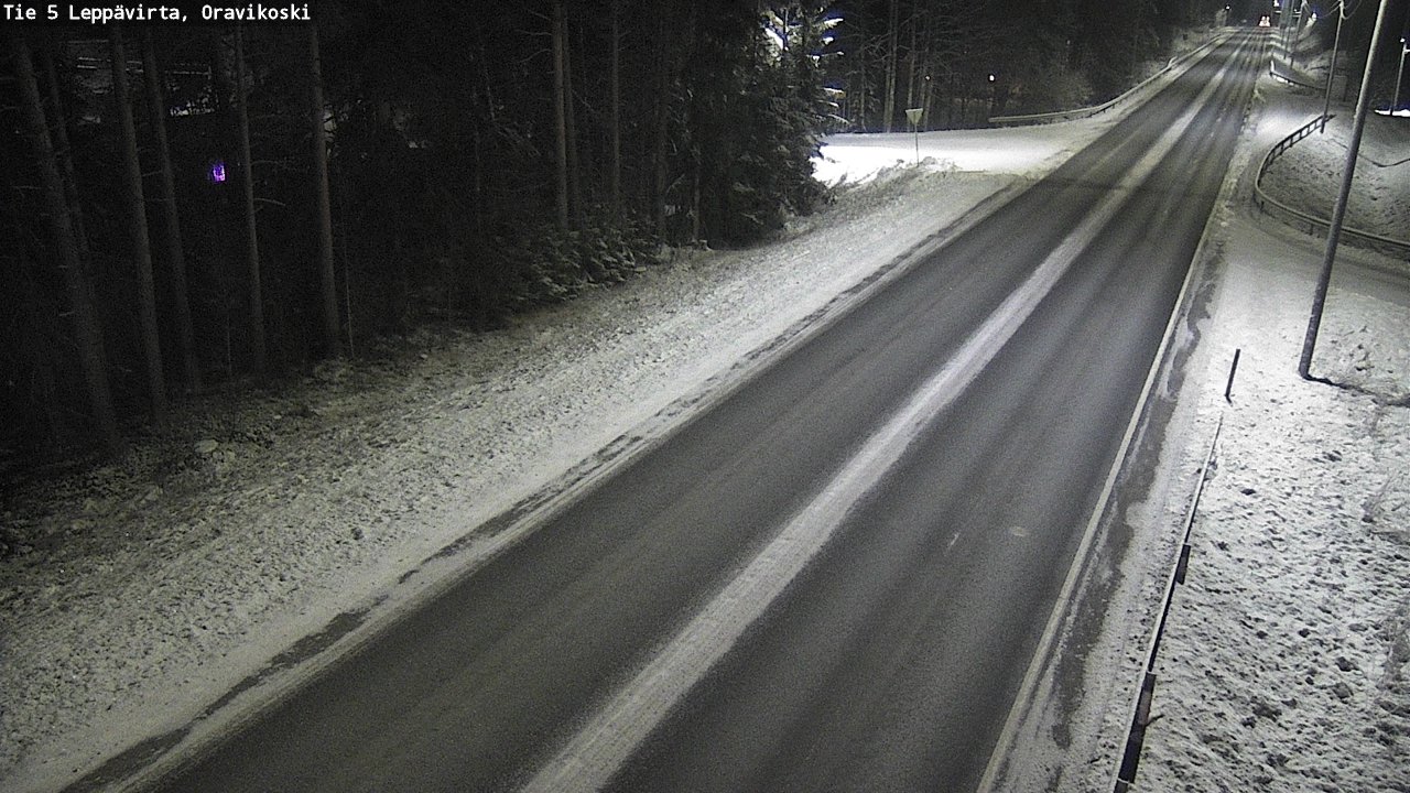 Kelikamerat Kuva Tie 5 Leppävirta, Oravikoski, Leppävirta, Pohjois-Savo