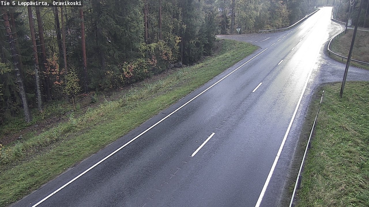 Kelikamerat Kuva Tie 5 Leppävirta, Oravikoski, Leppävirta, Pohjois-Savo