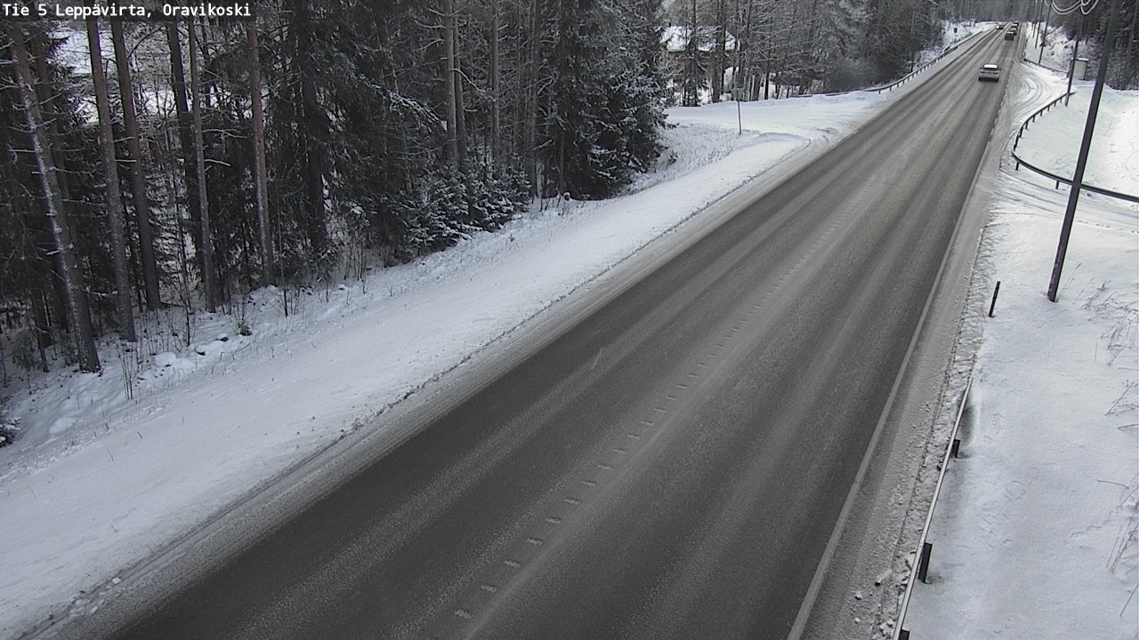 Kelikamerat Kuva Tie 5 Leppävirta, Oravikoski, Leppävirta, Pohjois-Savo