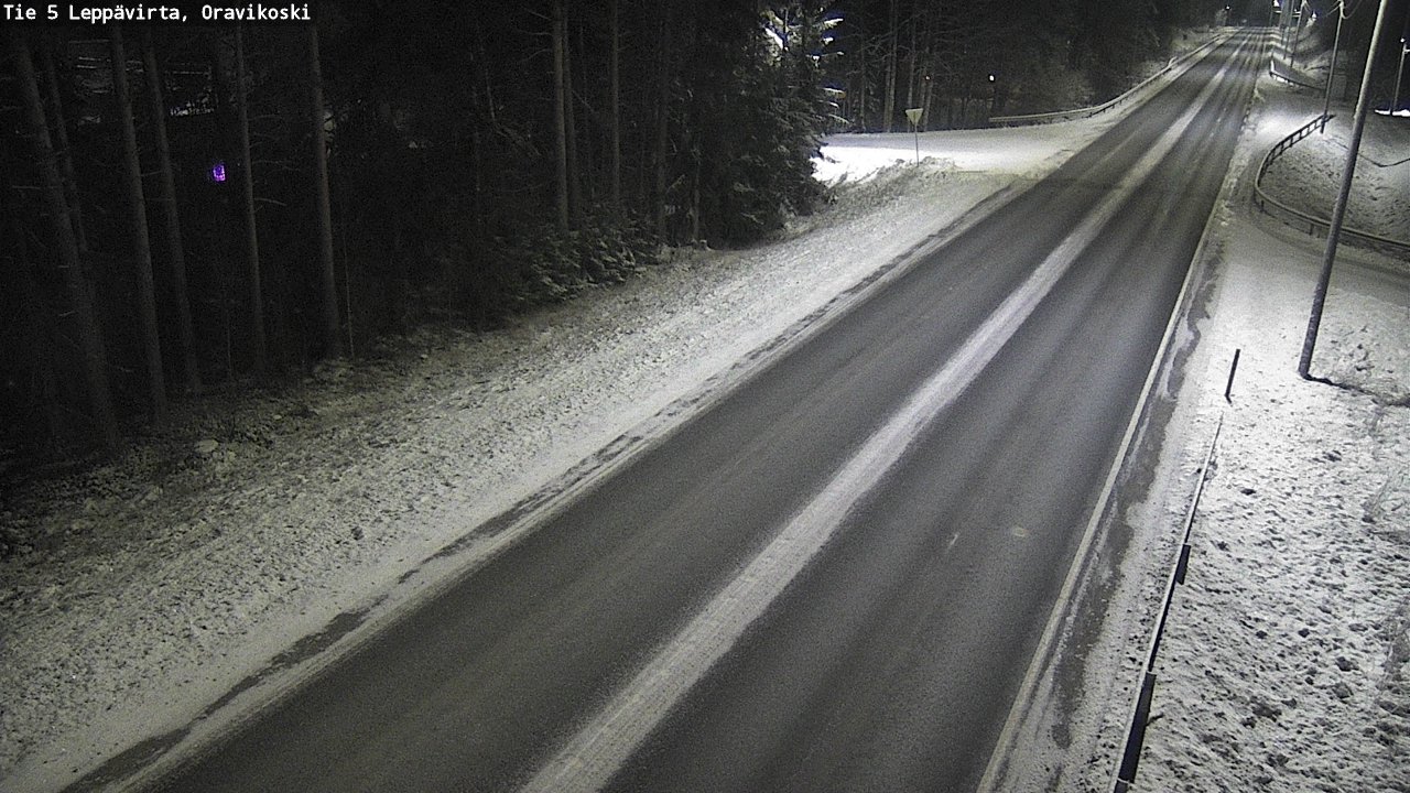 Kelikamerat Kuva Tie 5 Leppävirta, Oravikoski, Leppävirta, Pohjois-Savo