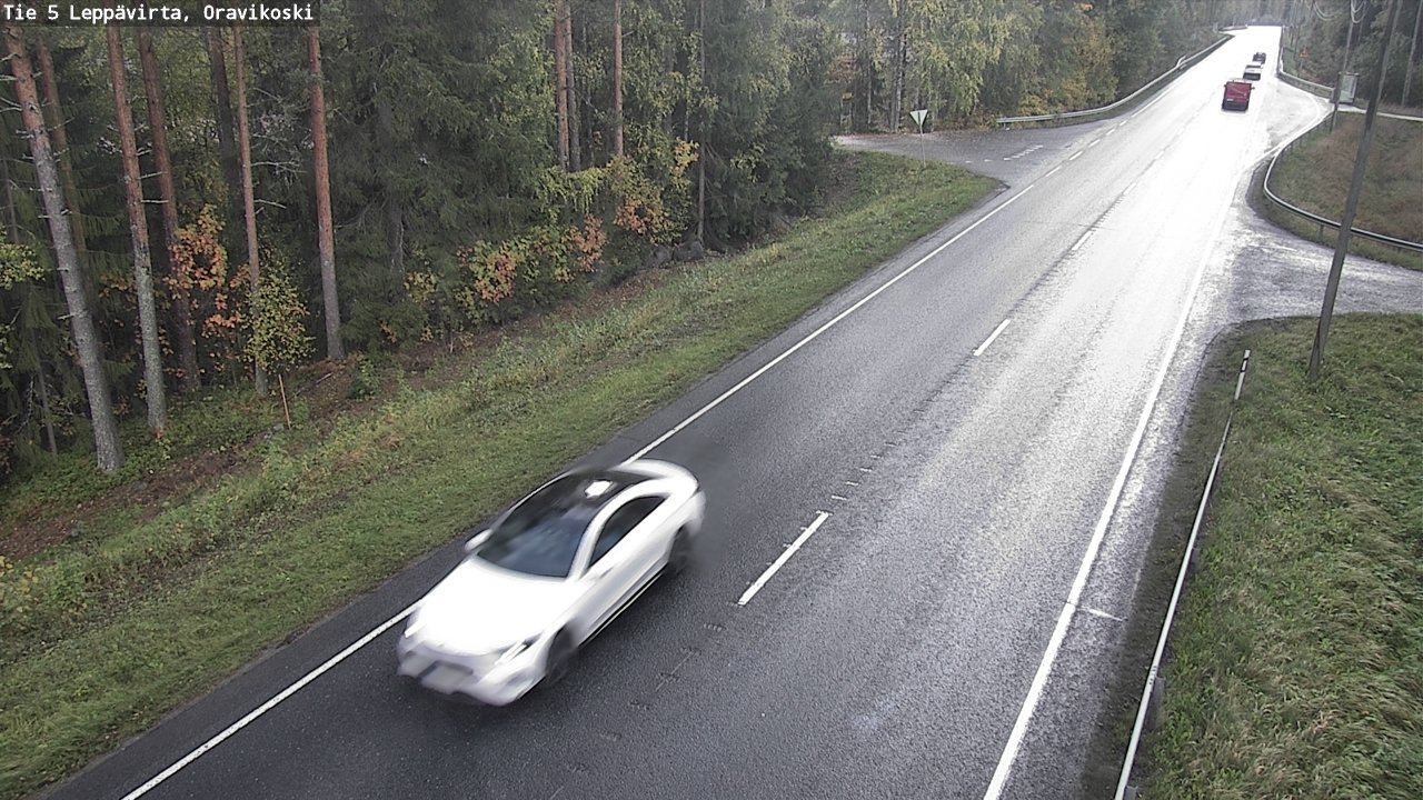 Kelikamerat Kuva Tie 5 Leppävirta, Oravikoski, Leppävirta, Pohjois-Savo