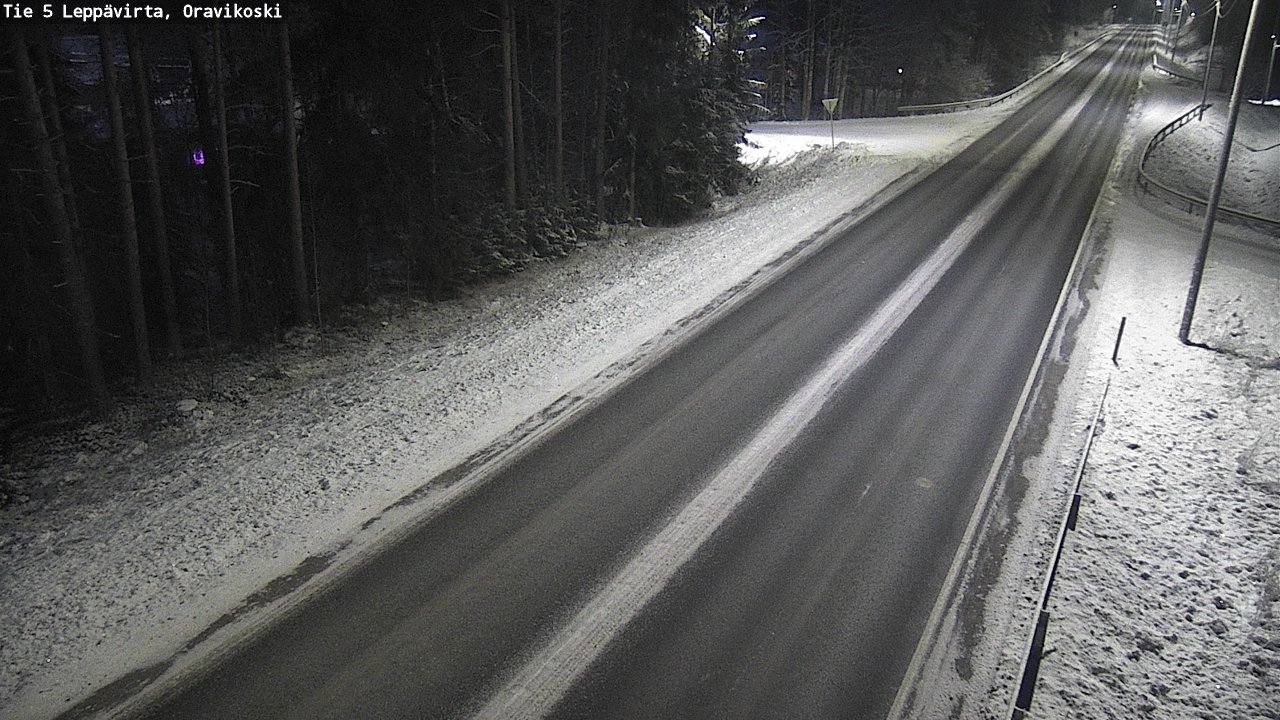 Kelikamerat Kuva Tie 5 Leppävirta, Oravikoski, Leppävirta, Pohjois-Savo