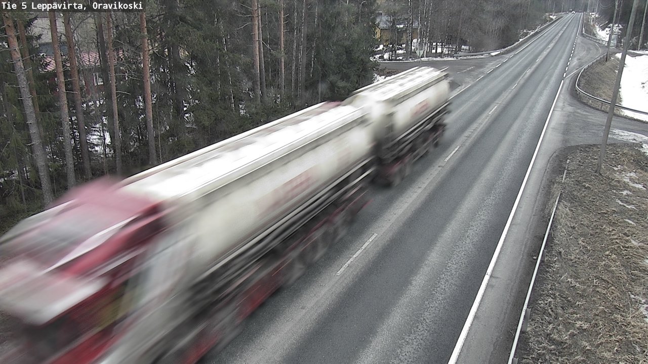 Kelikamerat Kuva Tie 5 Leppävirta, Oravikoski, Leppävirta, Pohjois-Savo