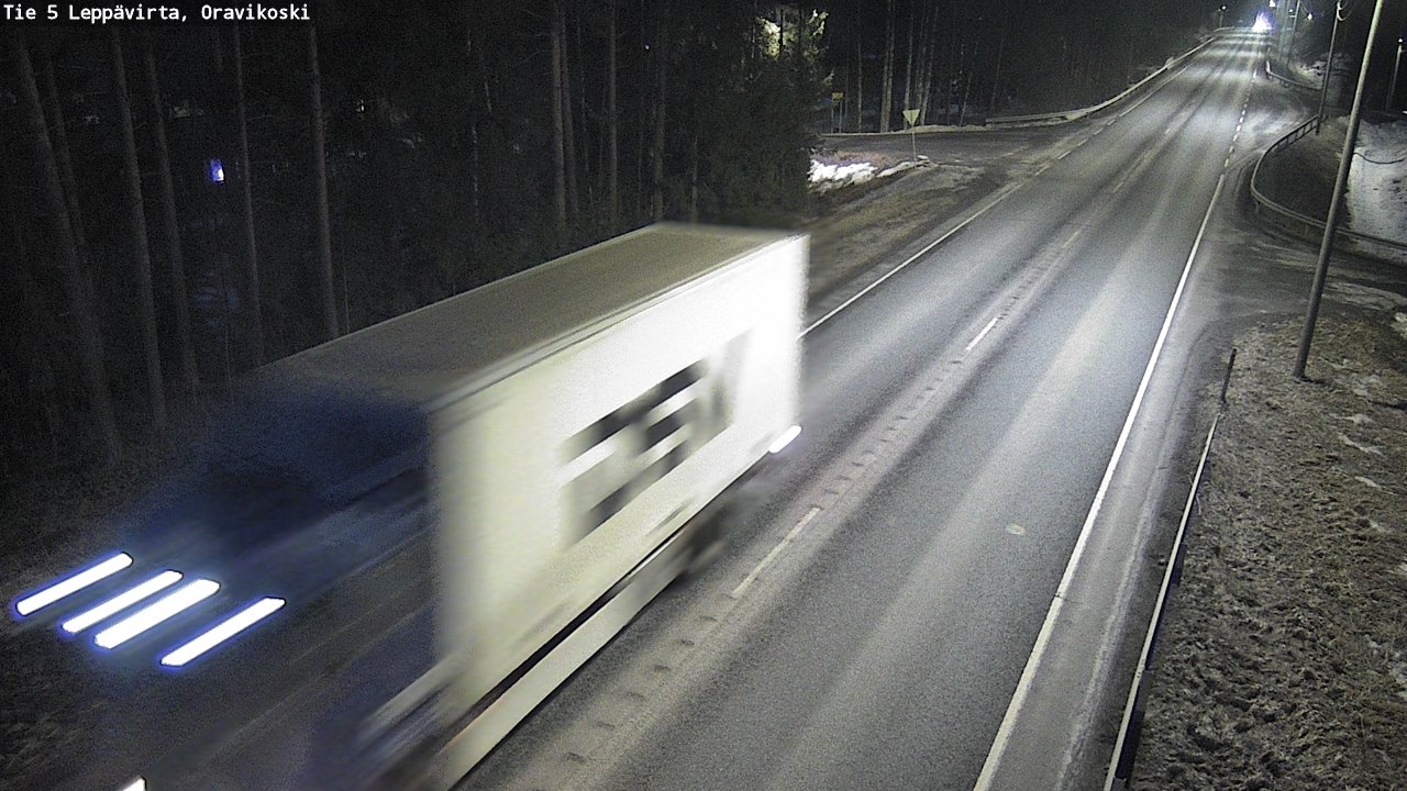 Kelikamerat Kuva Tie 5 Leppävirta, Oravikoski, Leppävirta, Pohjois-Savo