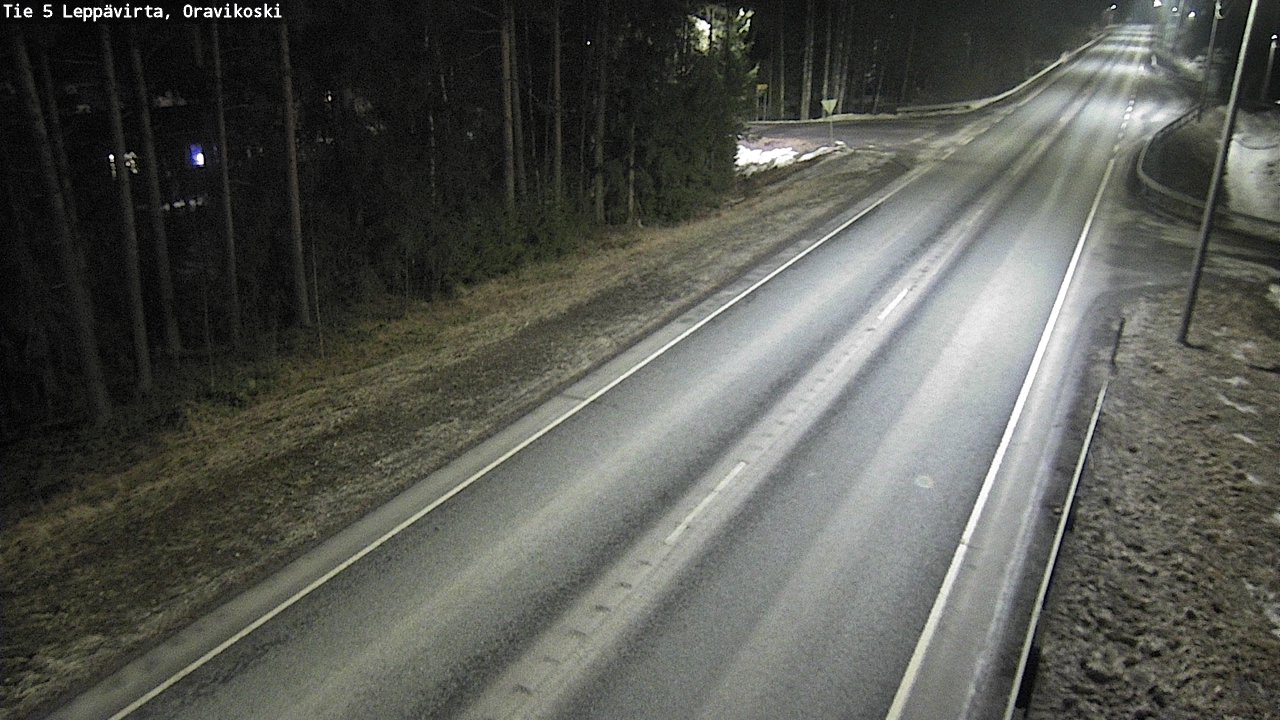 Kelikamerat Kuva Tie 5 Leppävirta, Oravikoski, Leppävirta, Pohjois-Savo