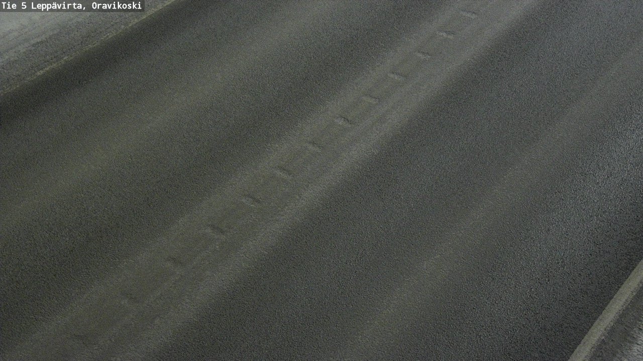 Weather Camera Image Väg 5 Leppävirta, Oravikoski, Leppävirta, Pohjois-Savo
