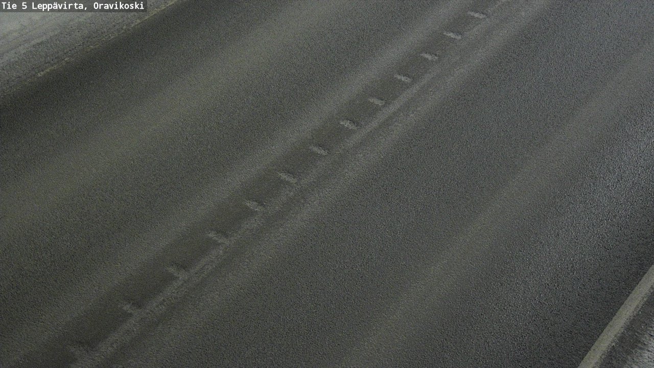 Weather Camera Image Väg 5 Leppävirta, Oravikoski, Leppävirta, Pohjois-Savo
