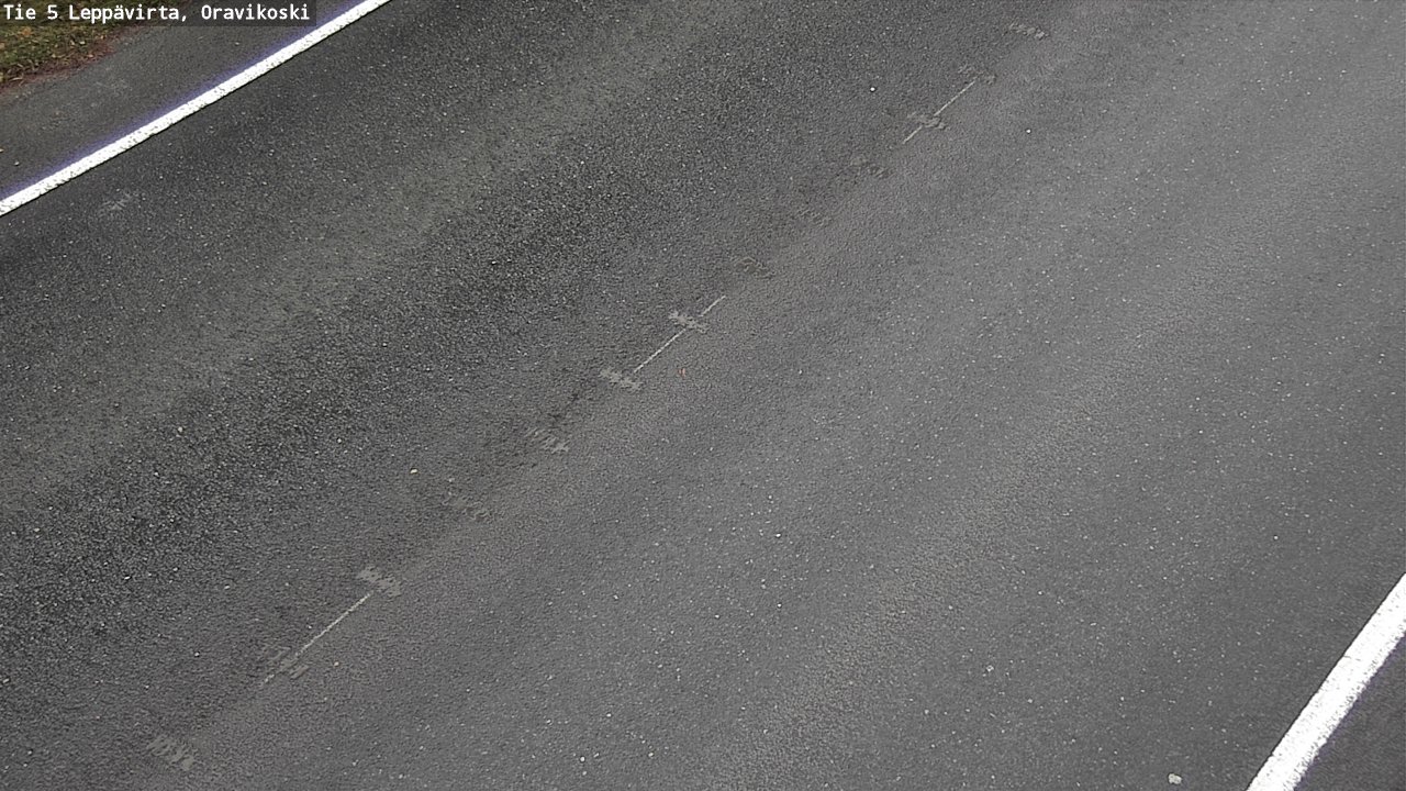 Weather Camera Image Väg 5 Leppävirta, Oravikoski, Leppävirta, Pohjois-Savo