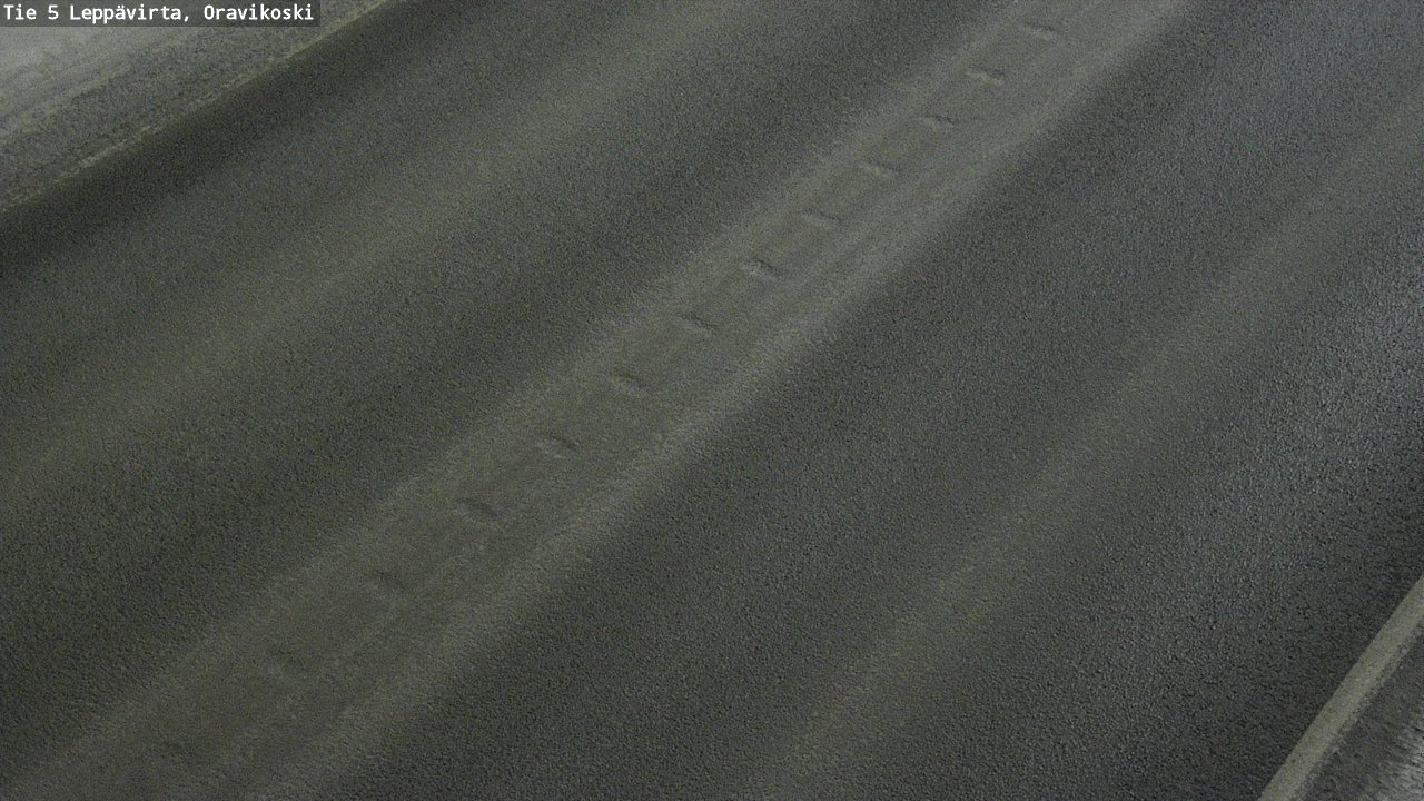 Weather Camera Image Väg 5 Leppävirta, Oravikoski, Leppävirta, Pohjois-Savo