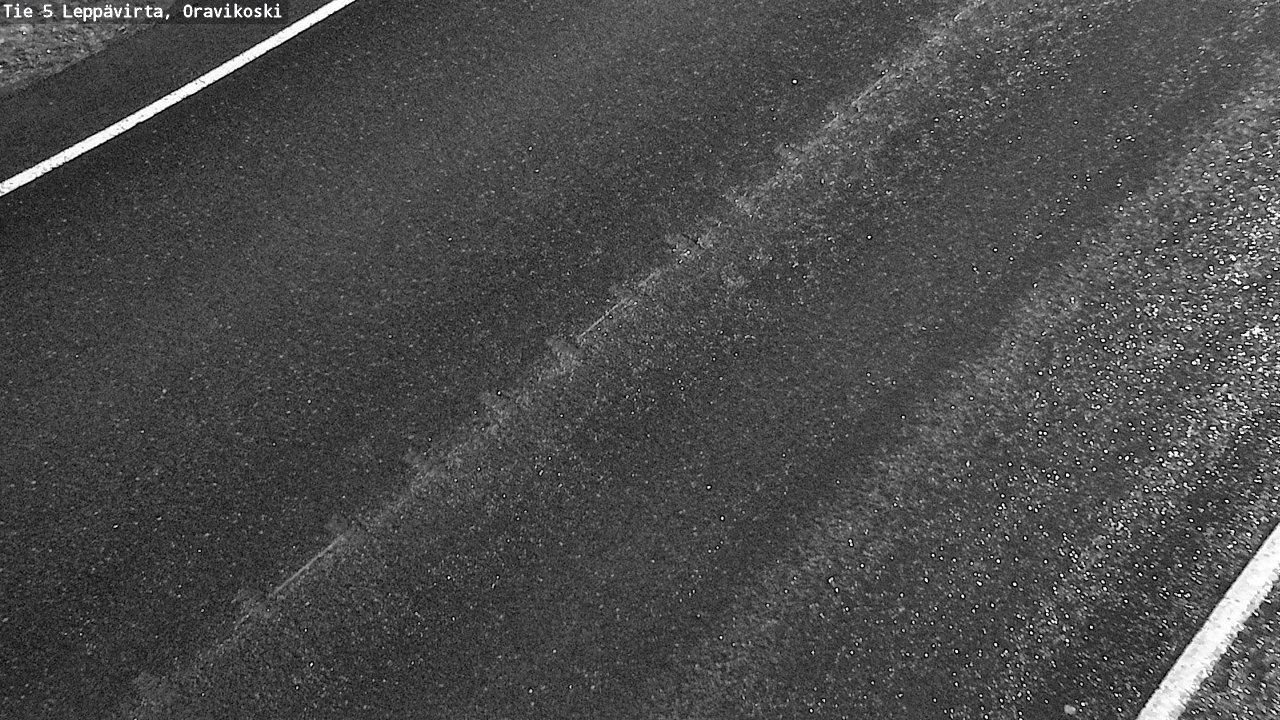 Weather Camera Image Väg 5 Leppävirta, Oravikoski, Leppävirta, Pohjois-Savo