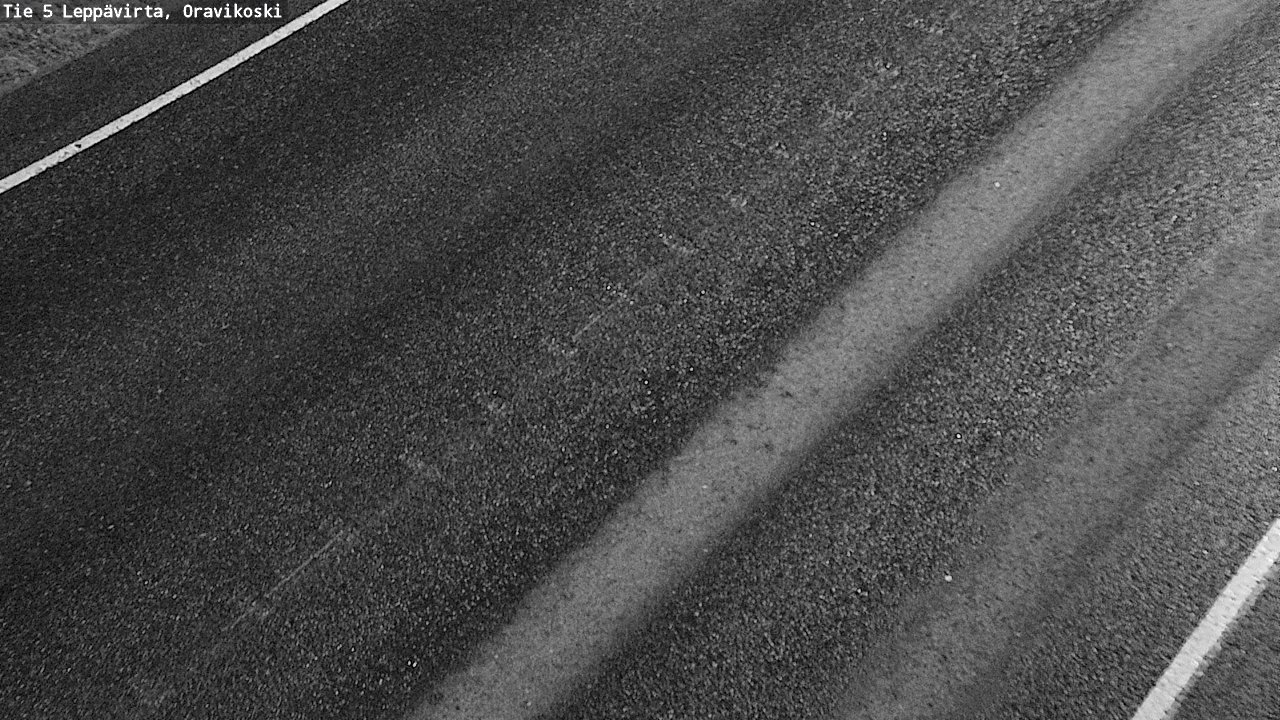 Weather Camera Image Road 5 Leppävirta, Oravikoski, Leppävirta, Pohjois-Savo