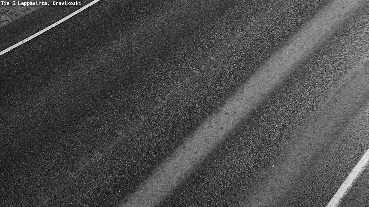 Weather Camera Image Road 5 Leppävirta, Oravikoski, Leppävirta, Pohjois-Savo