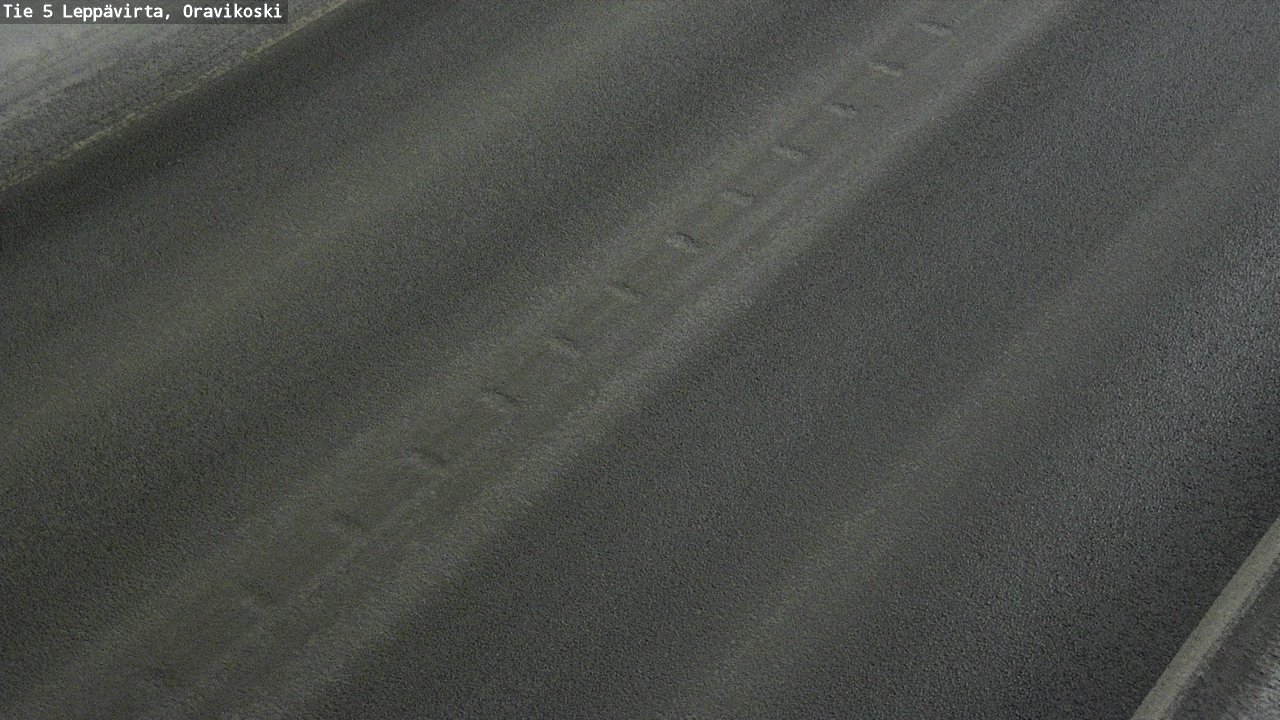 Weather Camera Image Väg 5 Leppävirta, Oravikoski, Leppävirta, Pohjois-Savo