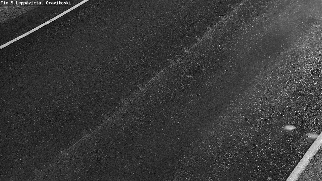 Weather Camera Image Road 5 Leppävirta, Oravikoski, Leppävirta, Pohjois-Savo