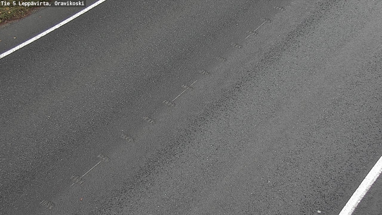 Weather Camera Image Väg 5 Leppävirta, Oravikoski, Leppävirta, Pohjois-Savo