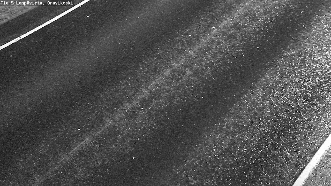 Weather Camera Image Road 5 Leppävirta, Oravikoski, Leppävirta, Pohjois-Savo