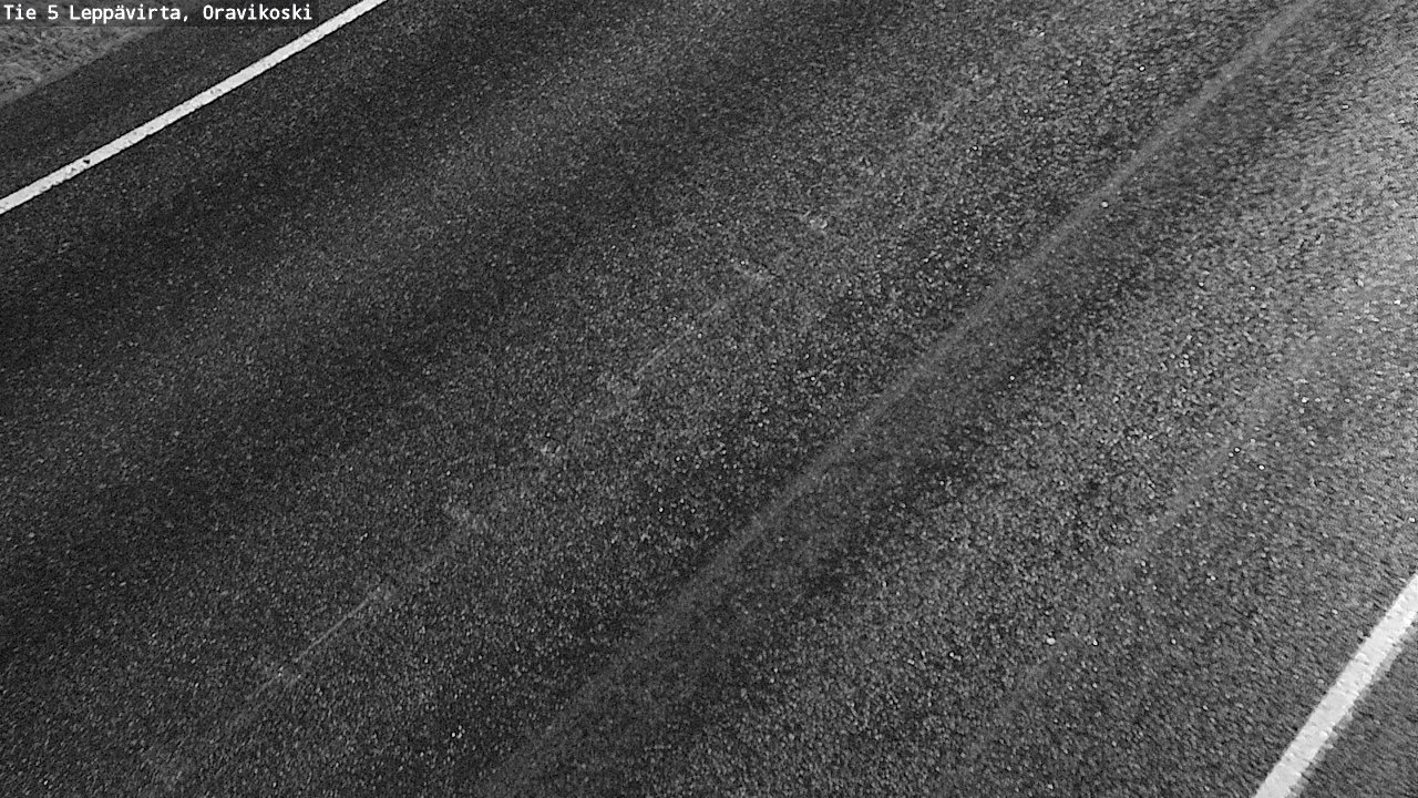 Weather Camera Image Road 5 Leppävirta, Oravikoski, Leppävirta, Pohjois-Savo