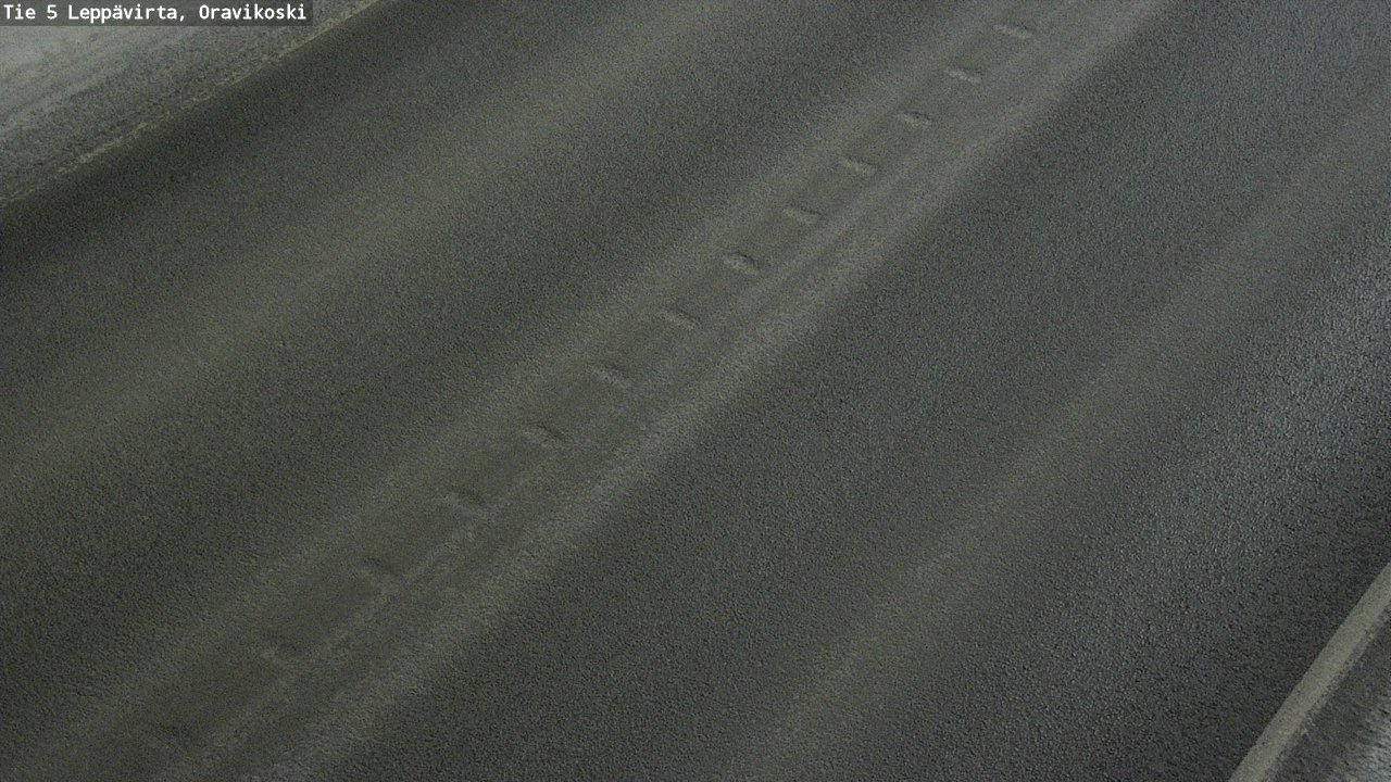 Weather Camera Image Väg 5 Leppävirta, Oravikoski, Leppävirta, Pohjois-Savo