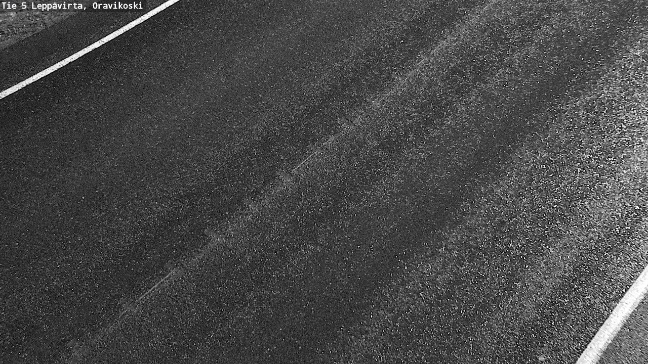 Weather Camera Image Road 5 Leppävirta, Oravikoski, Leppävirta, Pohjois-Savo