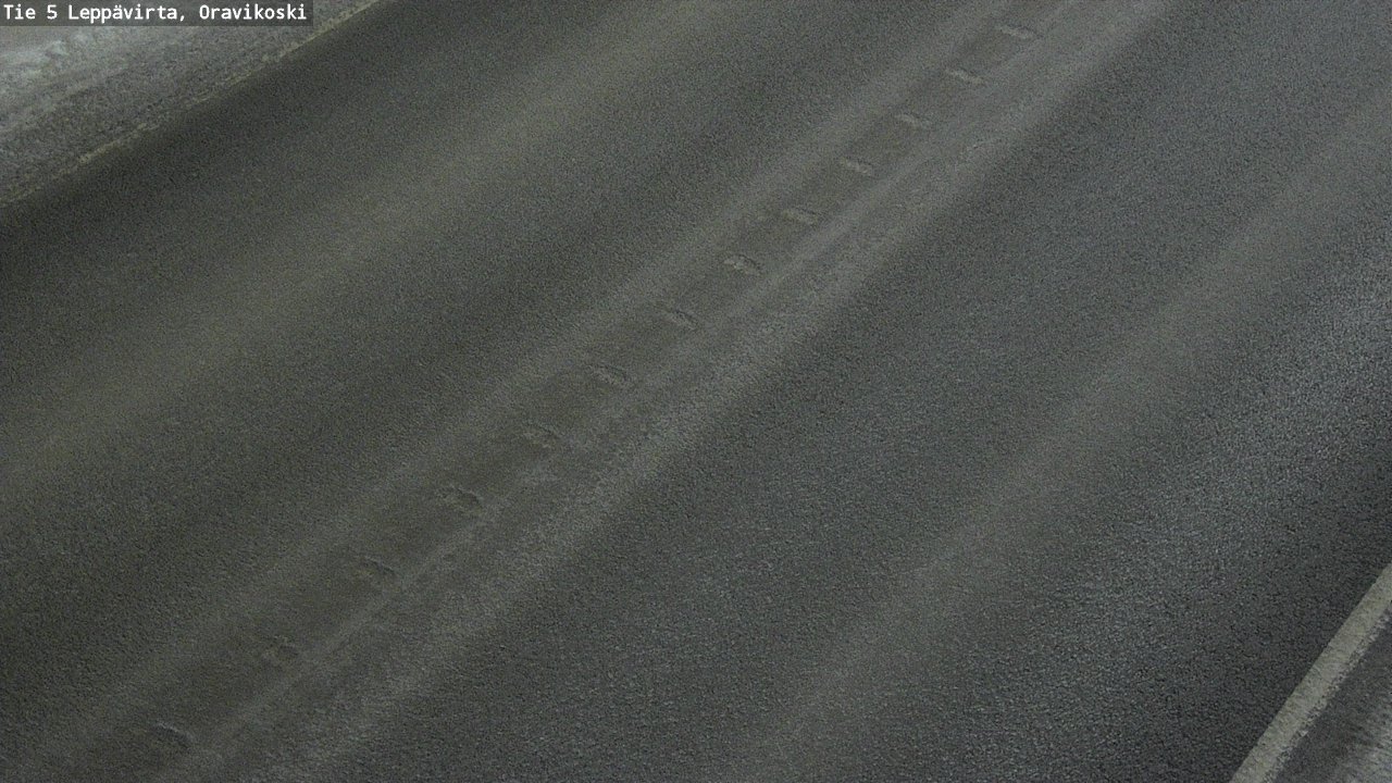 Weather Camera Image Väg 5 Leppävirta, Oravikoski, Leppävirta, Pohjois-Savo