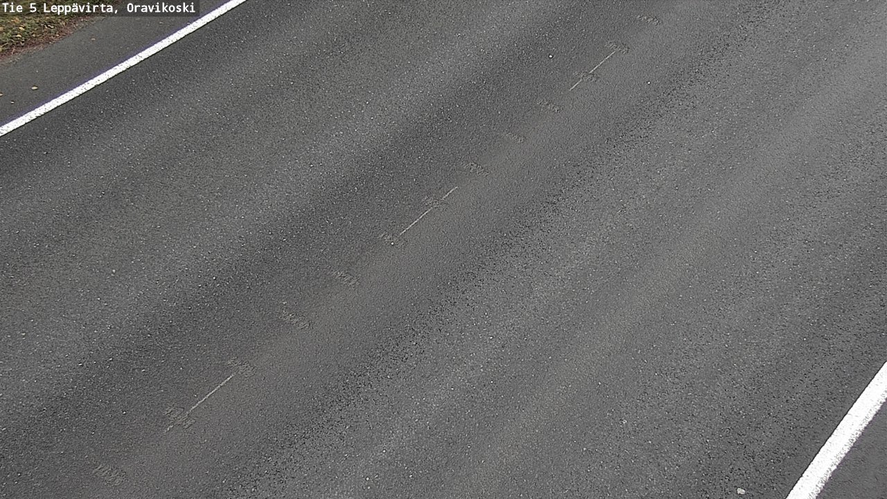 Weather Camera Image Väg 5 Leppävirta, Oravikoski, Leppävirta, Pohjois-Savo
