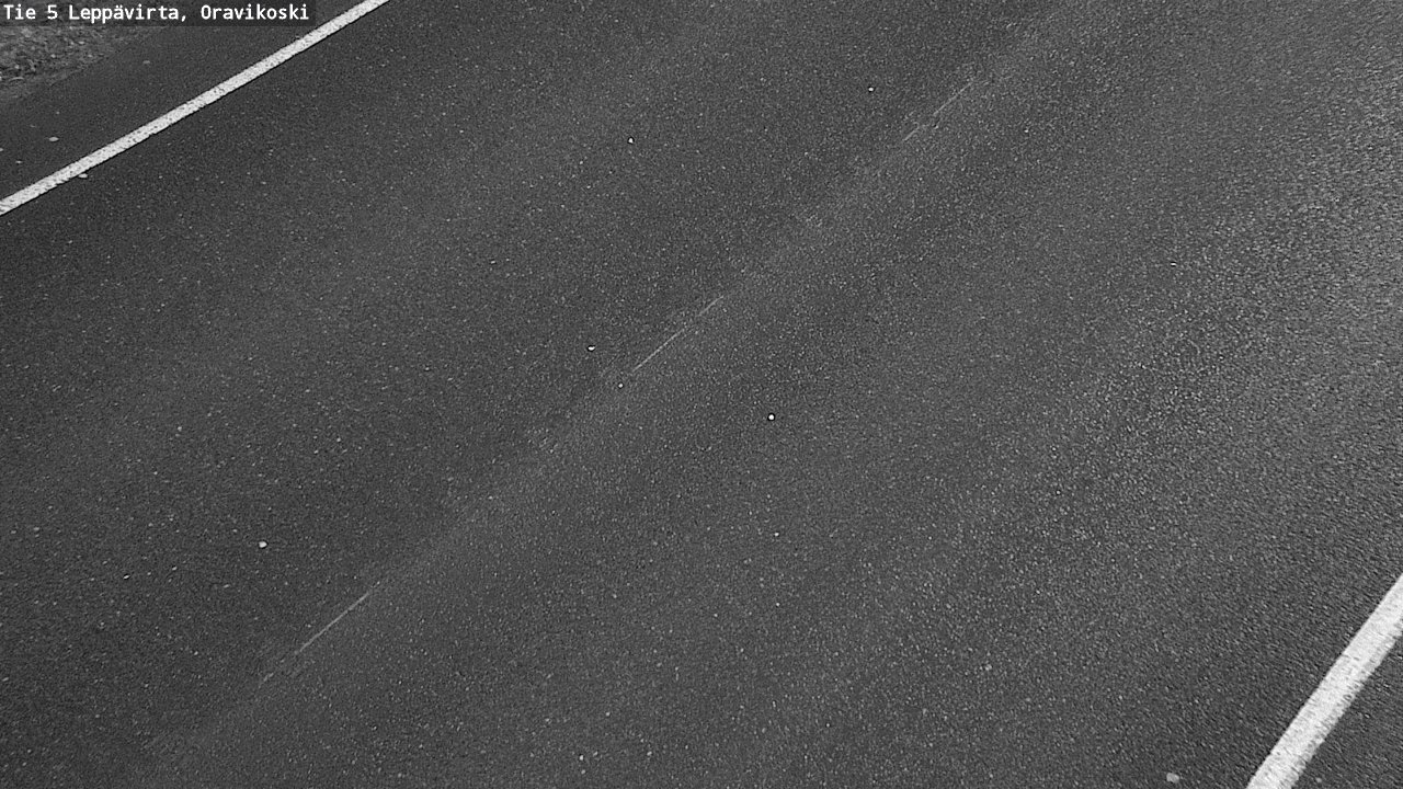 Weather Camera Image Väg 5 Leppävirta, Oravikoski, Leppävirta, Pohjois-Savo