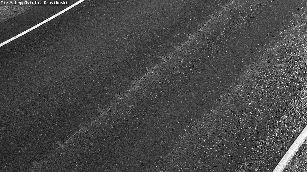 Weather Camera Image Väg 5 Leppävirta, Oravikoski, Leppävirta, Pohjois-Savo