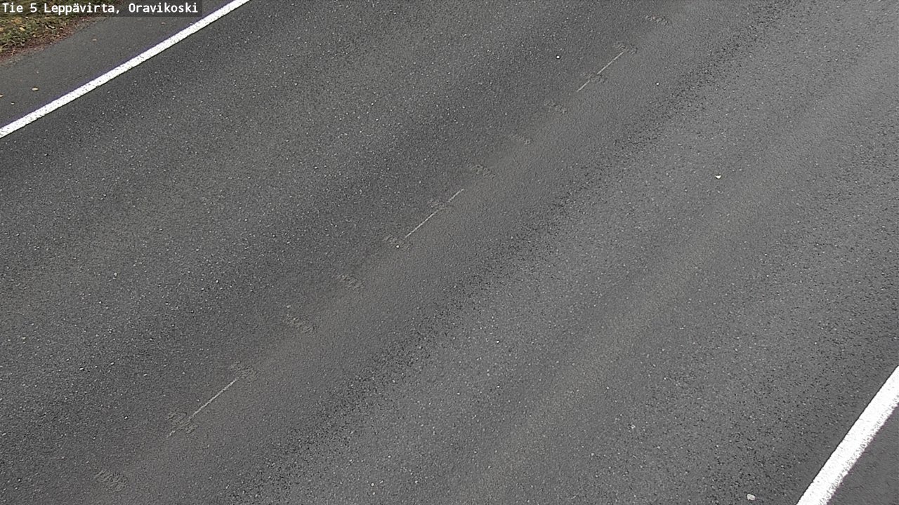 Weather Camera Image Väg 5 Leppävirta, Oravikoski, Leppävirta, Pohjois-Savo