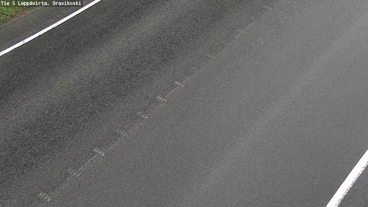 Weather Camera Image Väg 5 Leppävirta, Oravikoski, Leppävirta, Pohjois-Savo
