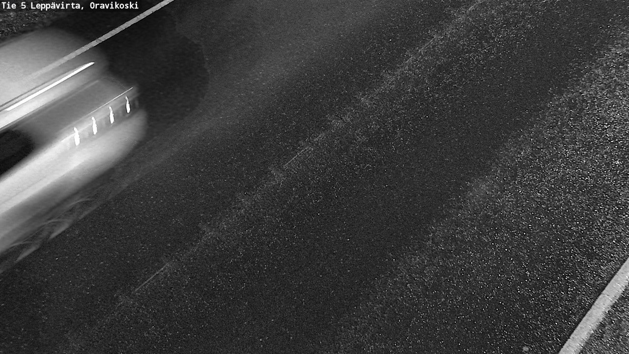 Weather Camera Image Road 5 Leppävirta, Oravikoski, Leppävirta, Pohjois-Savo
