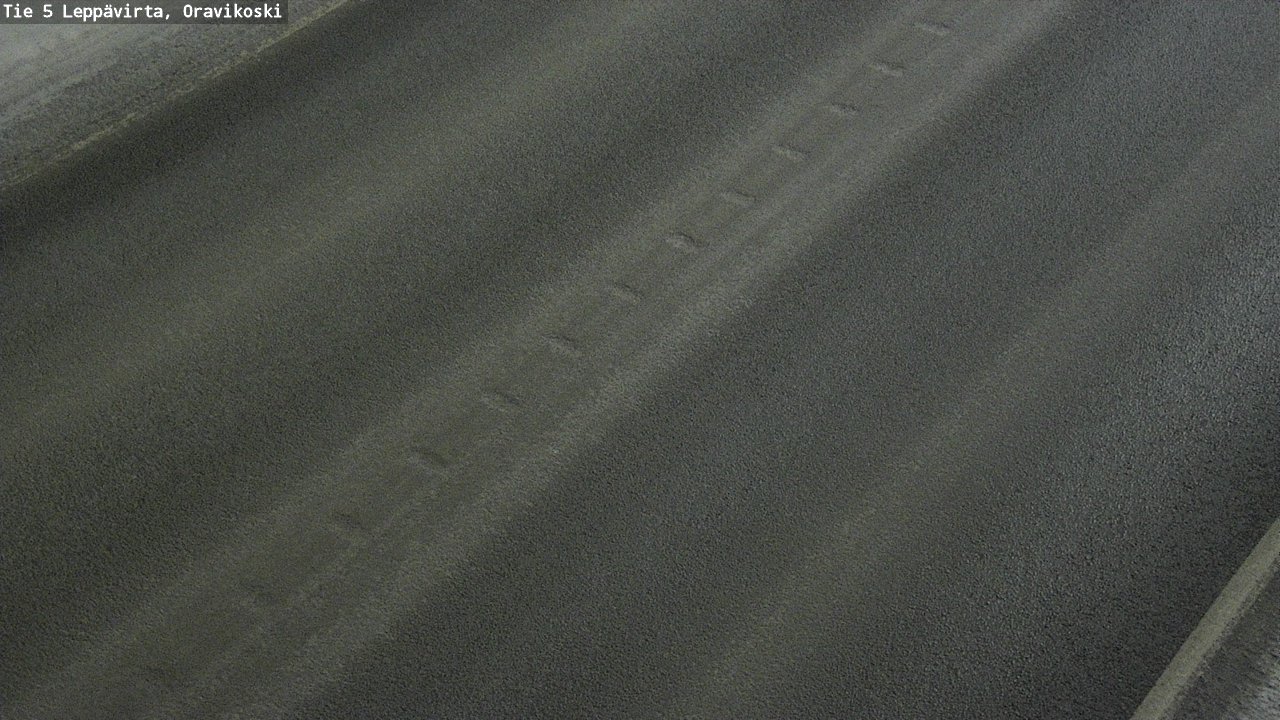 Weather Camera Image Väg 5 Leppävirta, Oravikoski, Leppävirta, Pohjois-Savo