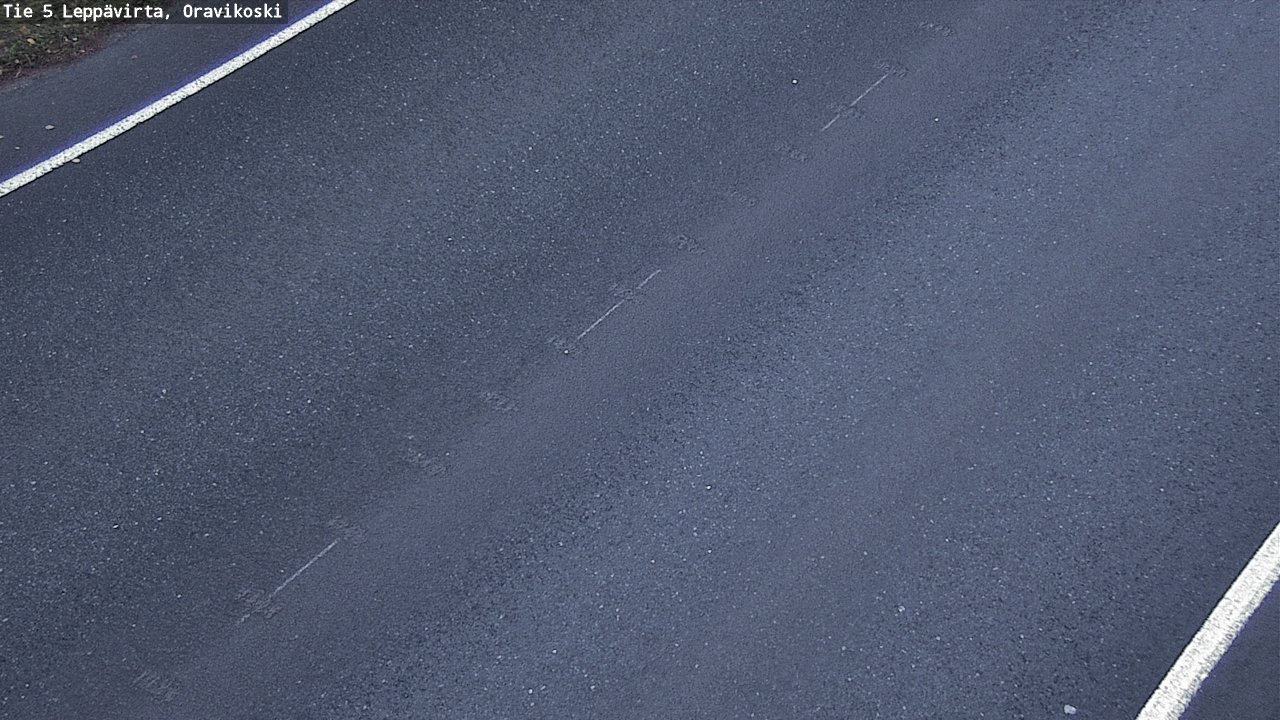 Weather Camera Image Väg 5 Leppävirta, Oravikoski, Leppävirta, Pohjois-Savo