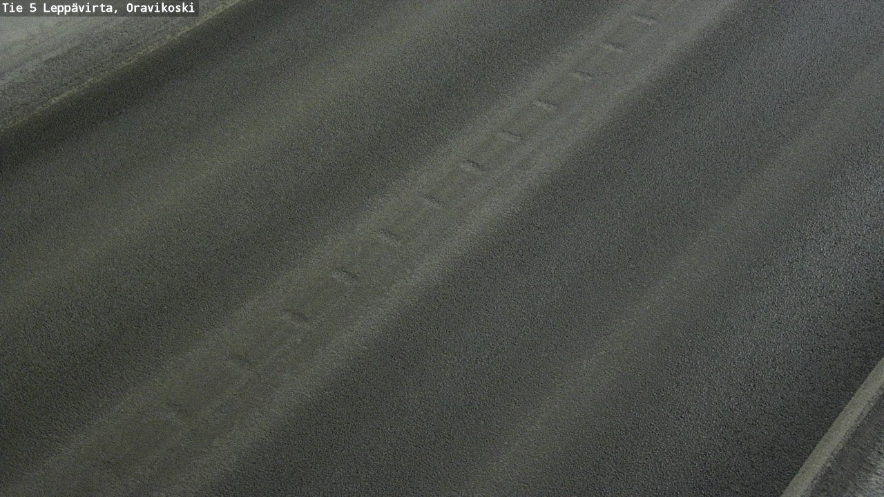 Weather Camera Image Väg 5 Leppävirta, Oravikoski, Leppävirta, Pohjois-Savo