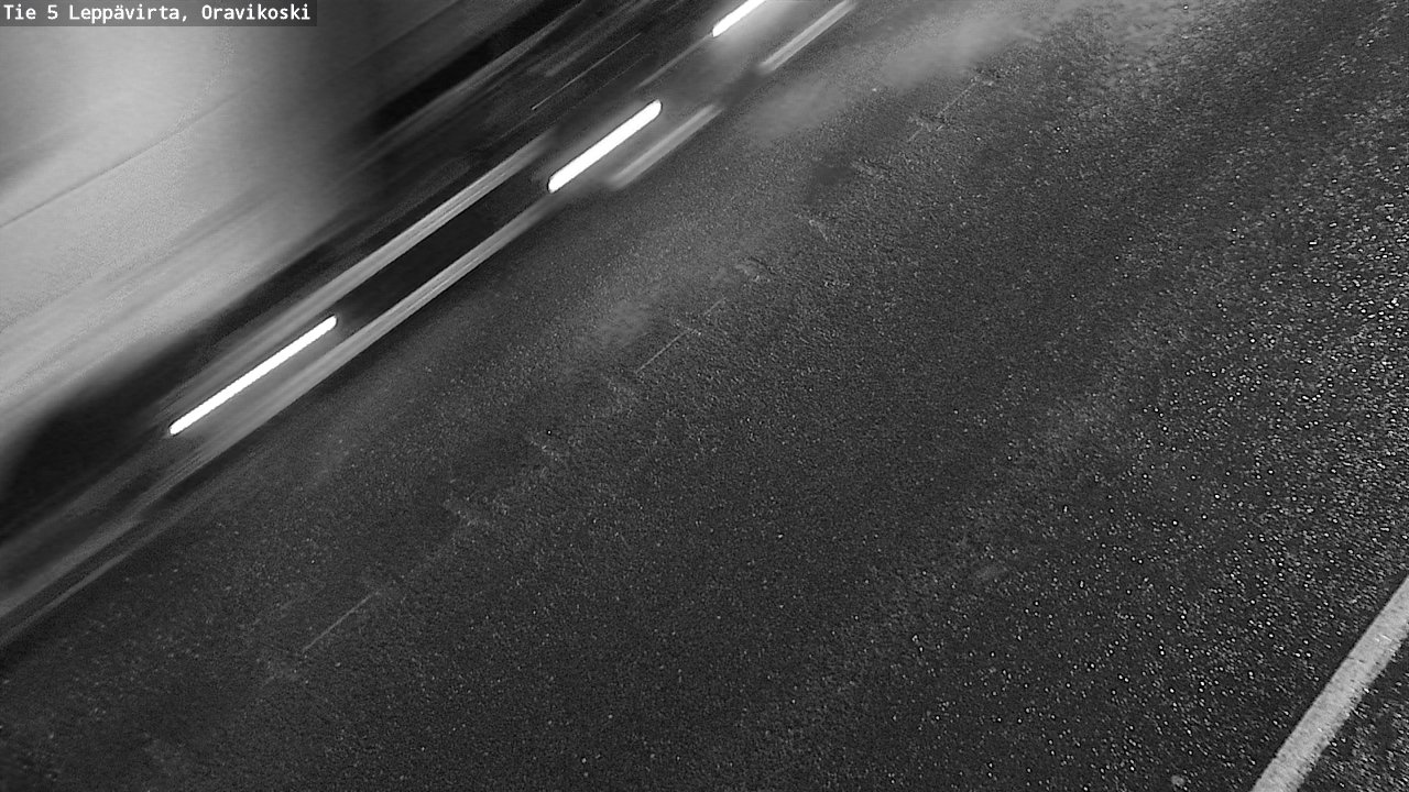 Weather Camera Image Väg 5 Leppävirta, Oravikoski, Leppävirta, Pohjois-Savo