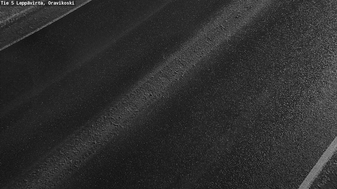 Weather Camera Image Road 5 Leppävirta, Oravikoski, Leppävirta, Pohjois-Savo