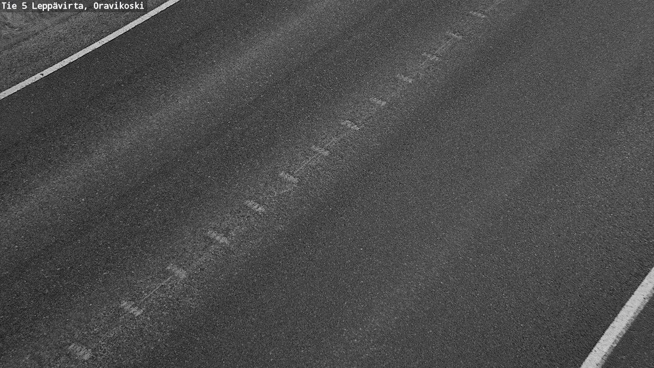 Weather Camera Image Road 5 Leppävirta, Oravikoski, Leppävirta, Pohjois-Savo