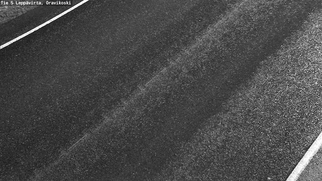 Weather Camera Image Road 5 Leppävirta, Oravikoski, Leppävirta, Pohjois-Savo