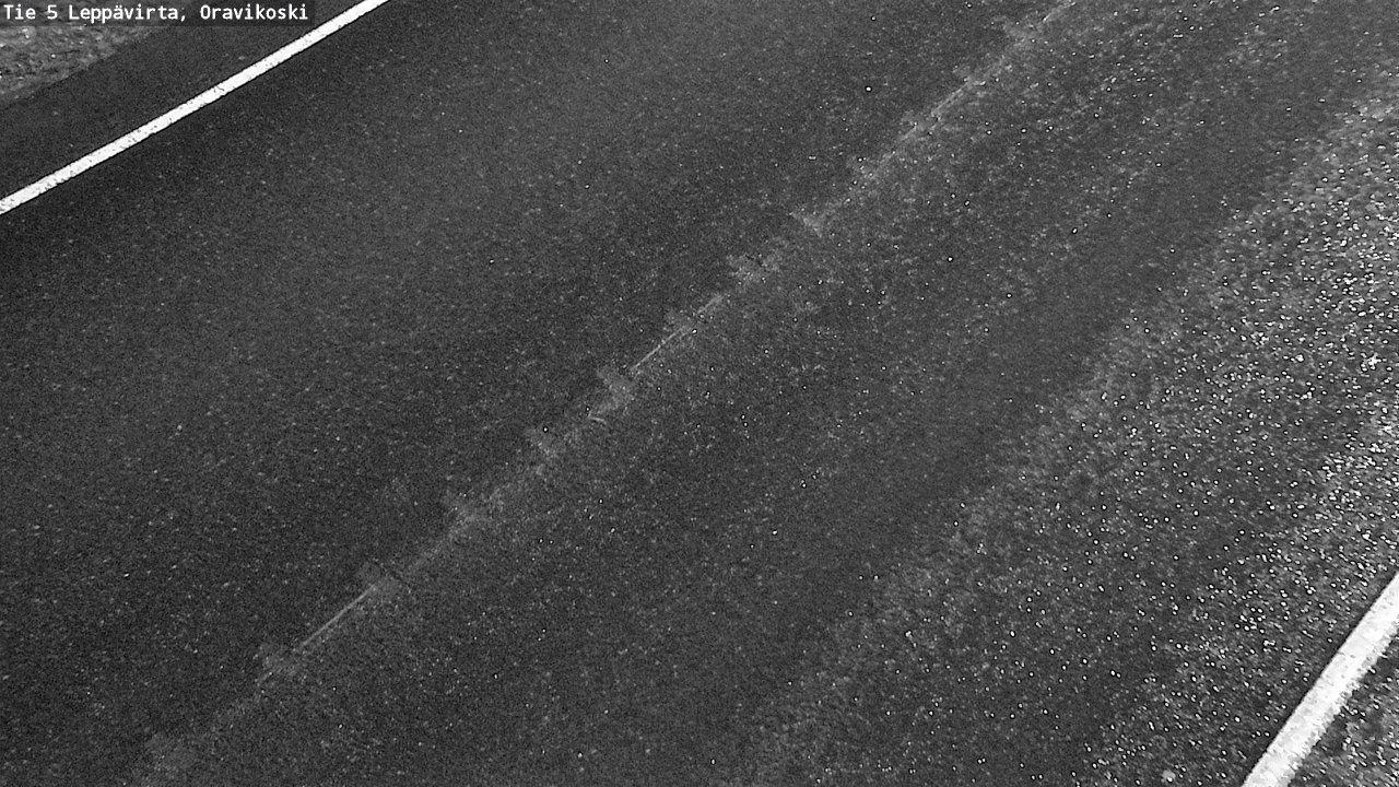 Weather Camera Image Road 5 Leppävirta, Oravikoski, Leppävirta, Pohjois-Savo