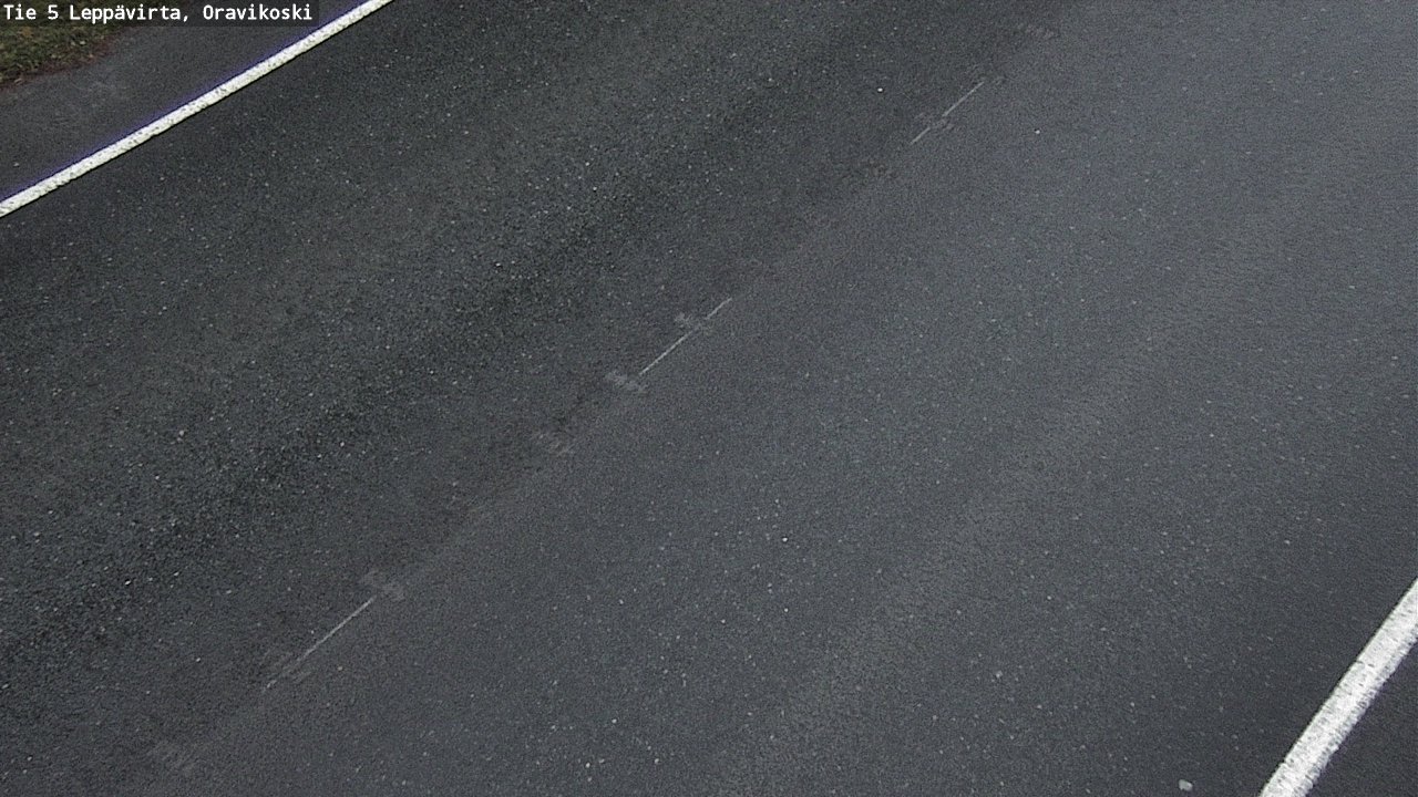 Weather Camera Image Väg 5 Leppävirta, Oravikoski, Leppävirta, Pohjois-Savo