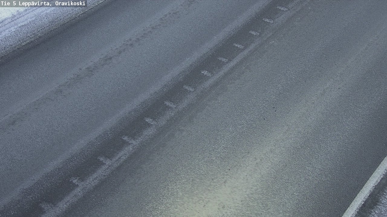 Weather Camera Image Väg 5 Leppävirta, Oravikoski, Leppävirta, Pohjois-Savo