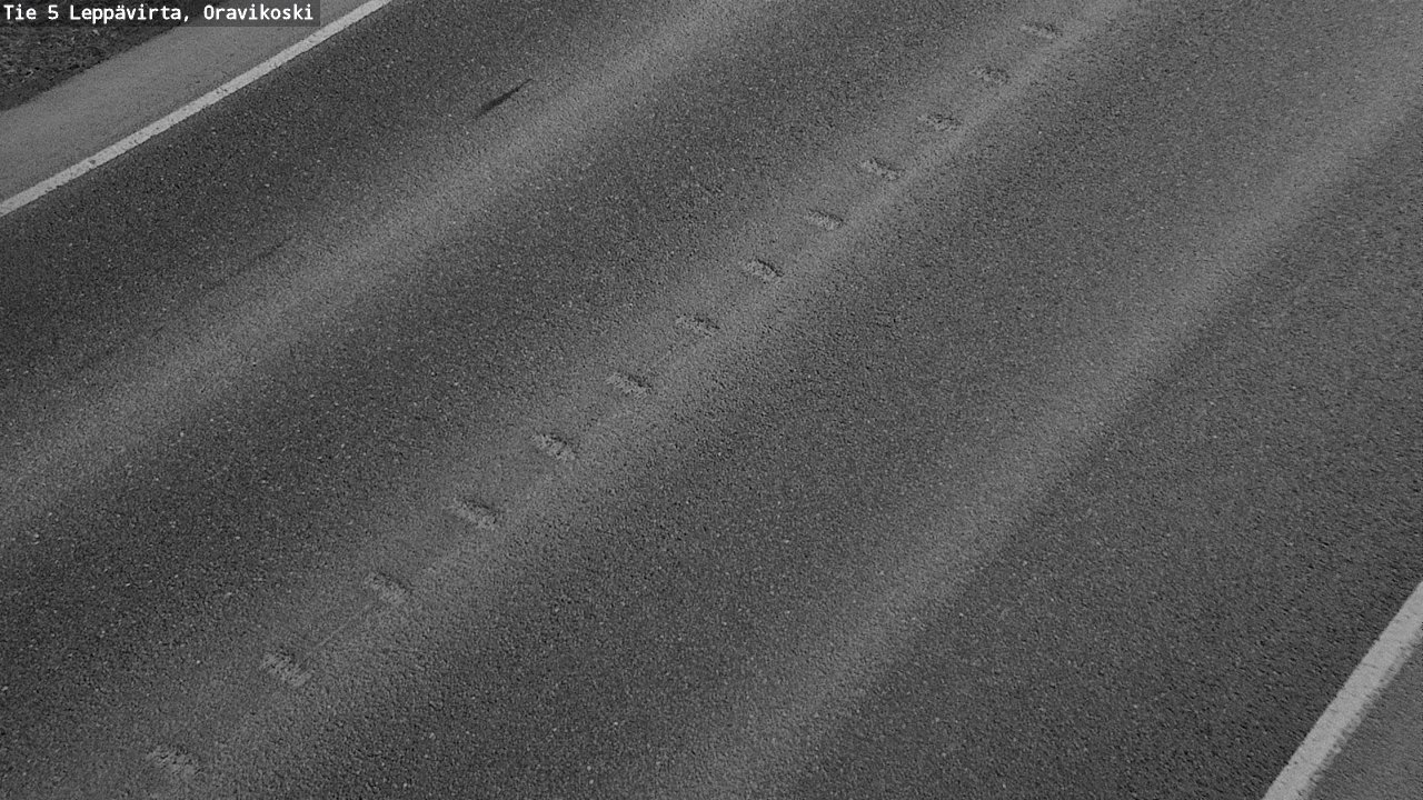 Weather Camera Image Väg 5 Leppävirta, Oravikoski, Leppävirta, Pohjois-Savo