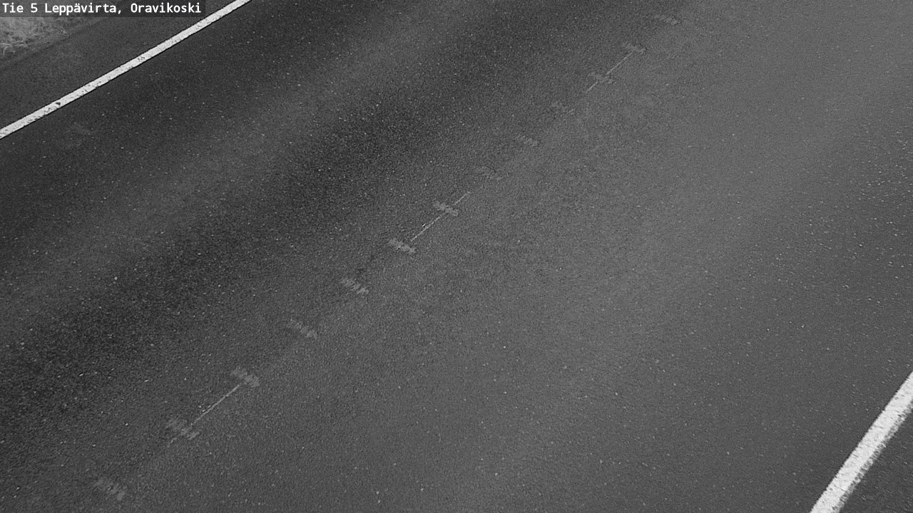 Weather Camera Image Road 5 Leppävirta, Oravikoski, Leppävirta, Pohjois-Savo