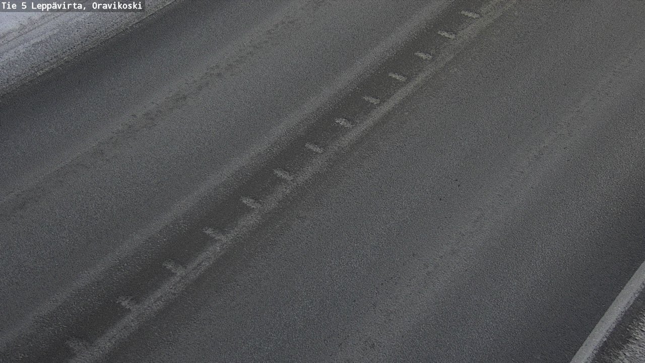 Weather Camera Image Väg 5 Leppävirta, Oravikoski, Leppävirta, Pohjois-Savo