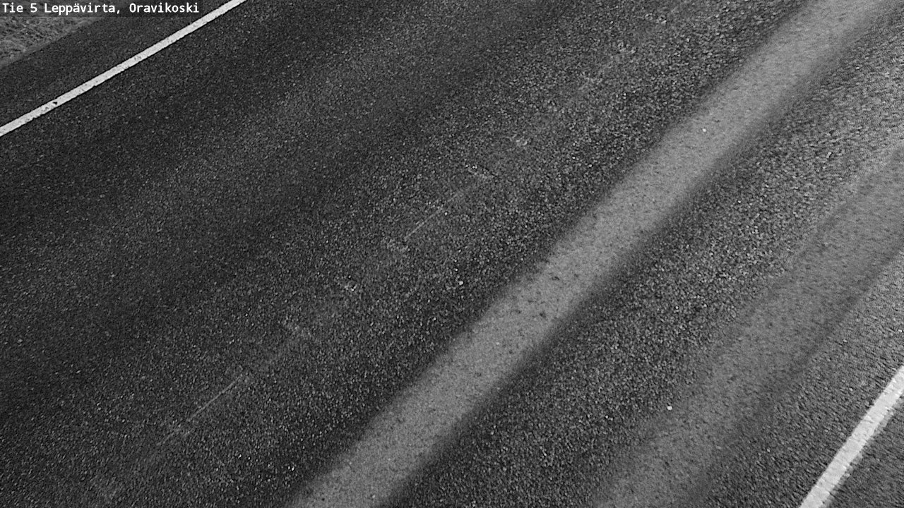 Weather Camera Image Road 5 Leppävirta, Oravikoski, Leppävirta, Pohjois-Savo