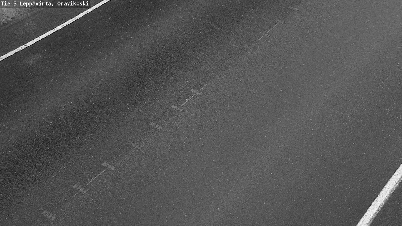 Weather Camera Image Road 5 Leppävirta, Oravikoski, Leppävirta, Pohjois-Savo