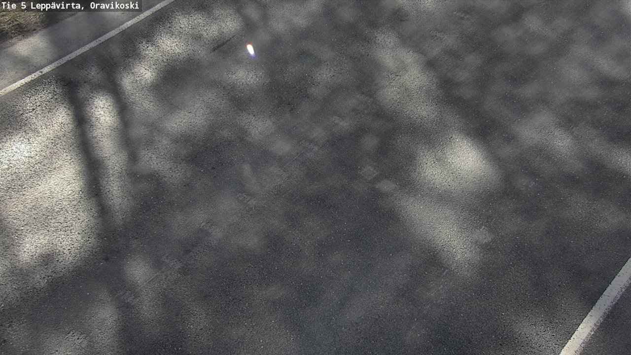 Weather Camera Image Väg 5 Leppävirta, Oravikoski, Leppävirta, Pohjois-Savo